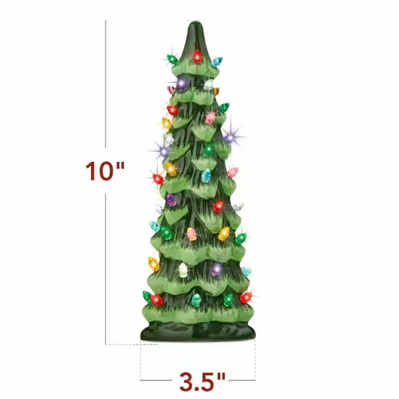 CeramiGlow – Handbeschilderde keramische kerstboom