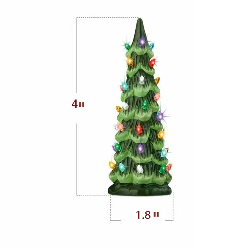CeramiGlow – Handbeschilderde keramische kerstboom