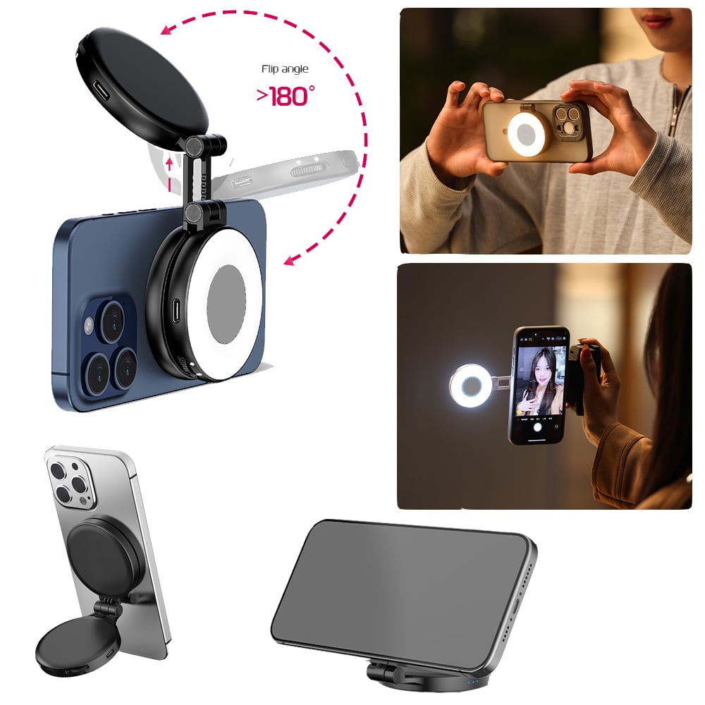 LumiSnap – Magnetisch selfielampje