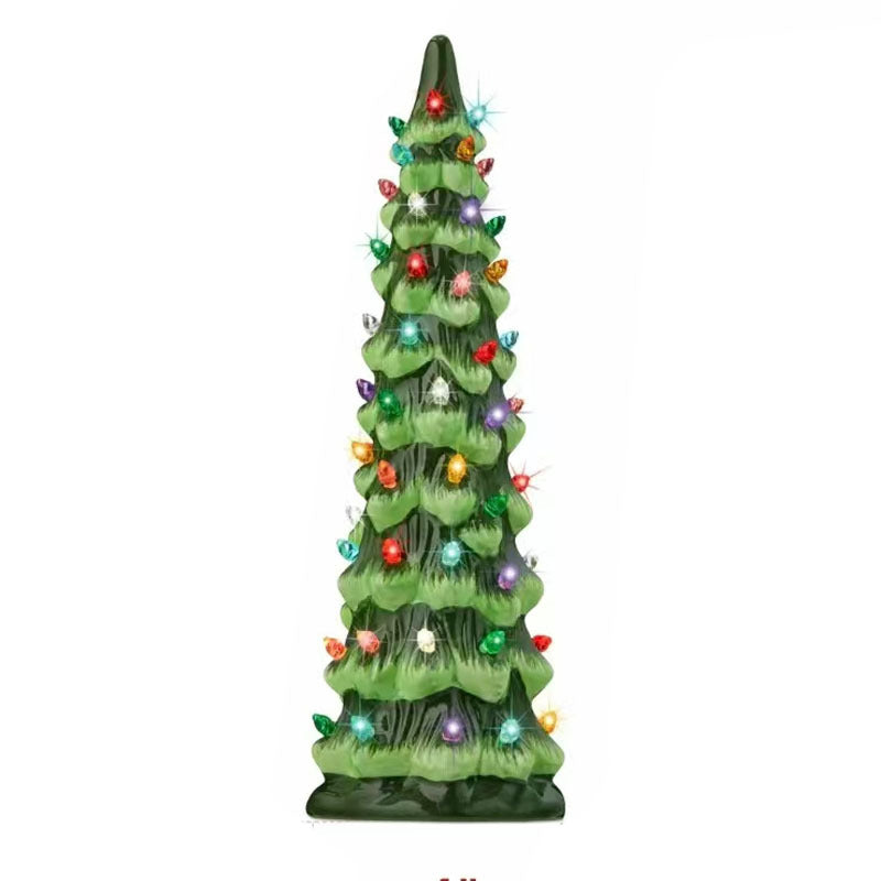 LumiGlow – Handbeschilderde LED-Kerstboom | 50% KORTING