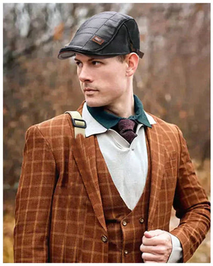 LuxeBeret – Moderne leren baret in vintage stijl
