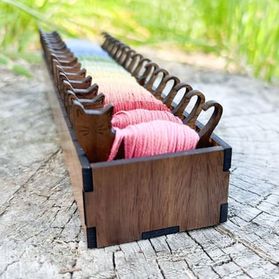 RabbitSpool Set - Schattige organisatie voor al je borduurgaren | 50% KORTING