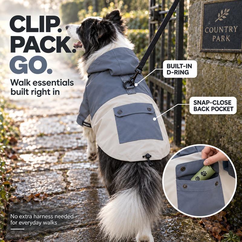 FreedomPup Regenjas — Blijf Droog, Speel Wild
