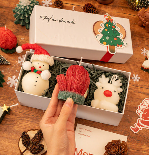FestiveGlow – Kerstgeurkaarsenset in geschenkdoos