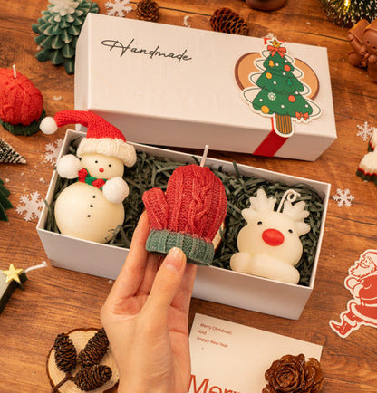 FestiveGlow – Kerstgeurkaarsenset in geschenkdoos