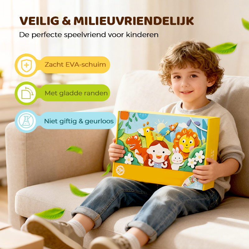 CraftyKids – DIY 3D EVA knutselstickers