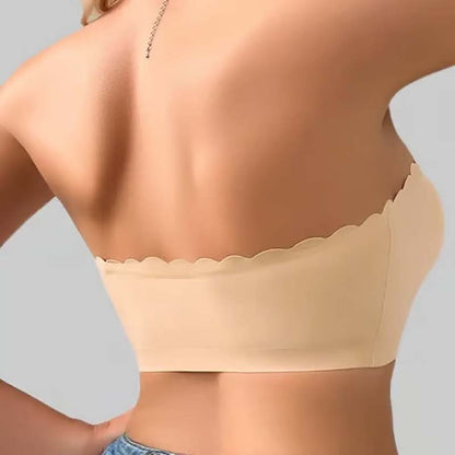 SlipFree™ Naadloze Bandeau BH met Voorsluiting | 1+1 GRATIS