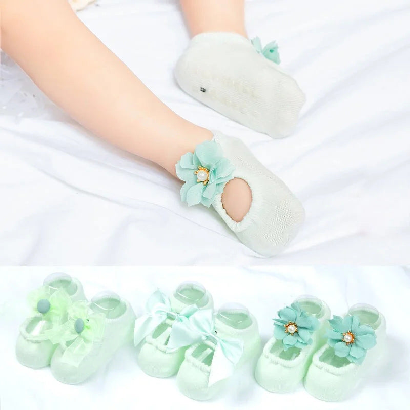 Dansvoetjes – Antislip Baby-Balletsokken met Extra Comfort voor Kleine Dansers
