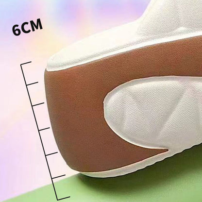 Mila – Gedurfde Gekleurde Plateau Teenslippers met Comfortabele Voering