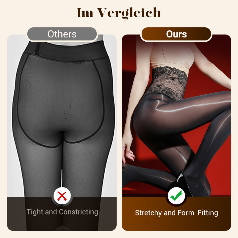 Rose – Hoge taille mesh kousen | 1+1 GRATIS