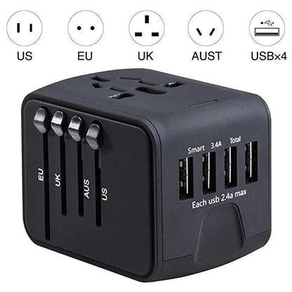 Universele 100V-220V Smart Travel Adapter Spanningsomvormer