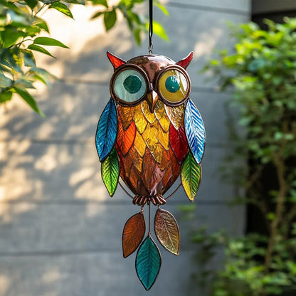 ColorOwl – Raamdecoratie met kleurrijk lichtspel | 1+1 GRATIS