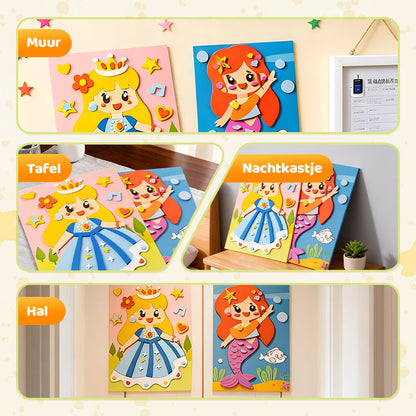 CraftyKids – DIY 3D EVA knutselstickers