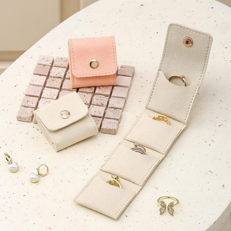 LumaLuxe – Mini Sieraden Pouch | 1+2 GRATIS
