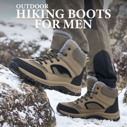 Hunter – Heren Winterlaarzen met Antislipzool en Warme Voering