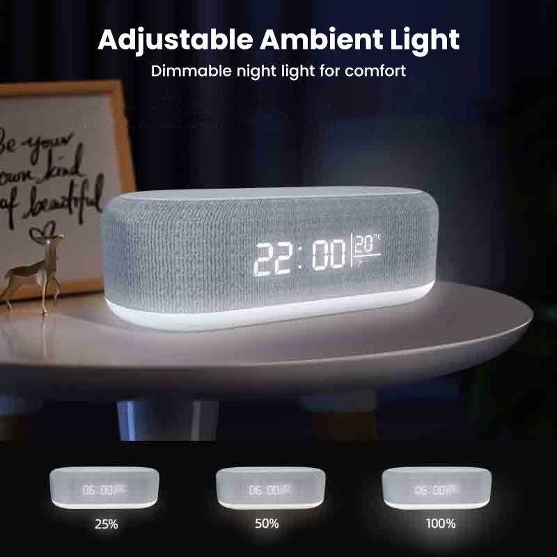 LumiNest — Smart Wekker met Oplader & Licht | 50% KORTING