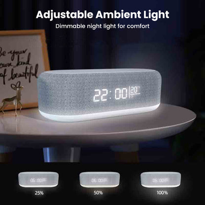 LumiNest — Smart Wekker met Oplader & Licht | 50% KORTING