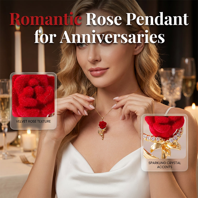 Rose — Zachte Kristallen Rozenhanger | 50% KORTING