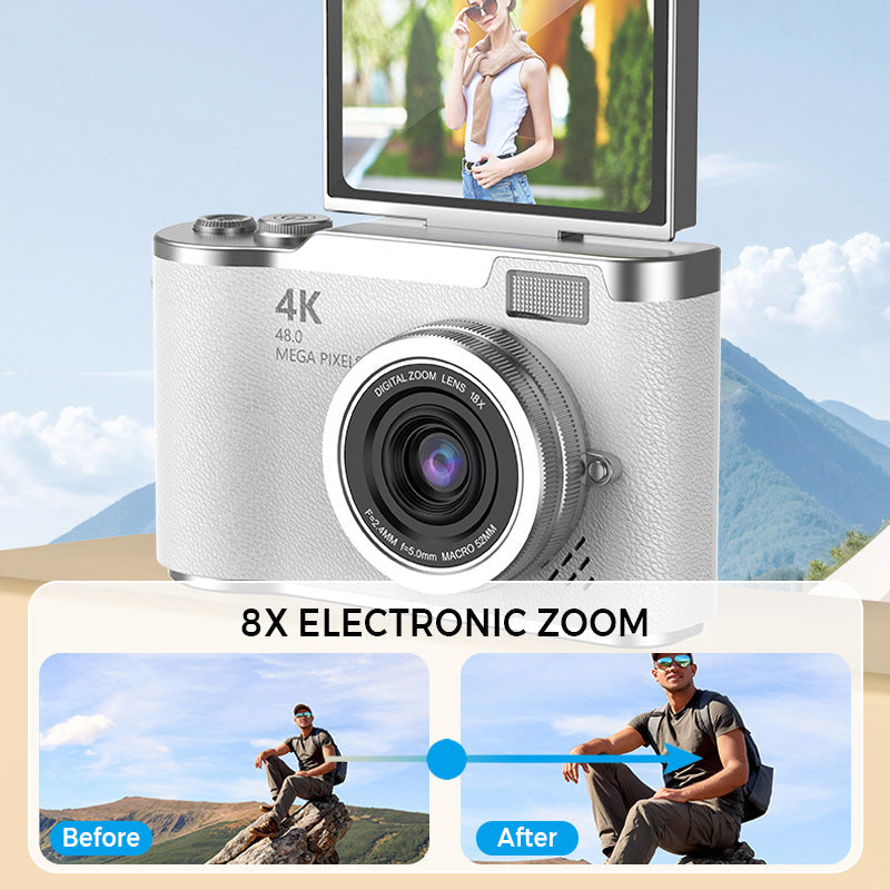 CrystalView 4K Camera – Leg de Magie van het Leven Vast