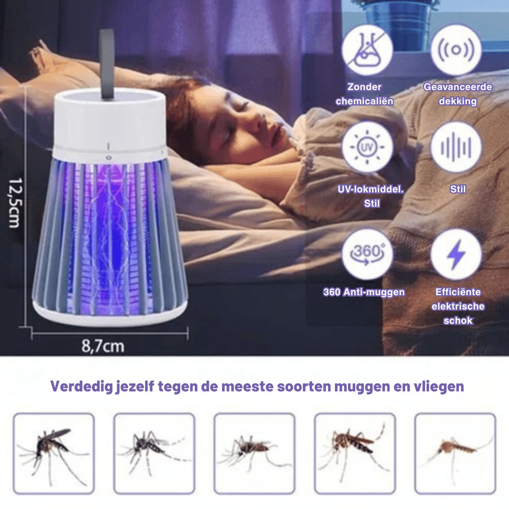 SilentGlide — Stille Muggenvrije Oase | 50% KORTING