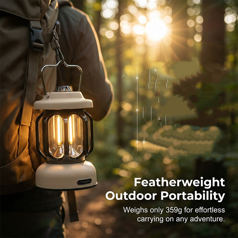 LuminaPulse — Draagbare Outdoor Lantaarn | 50% KORTING