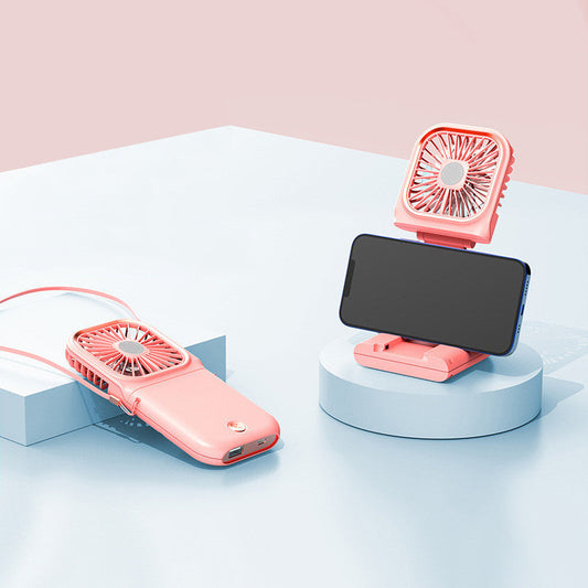 Draagbare hangende nekventilator