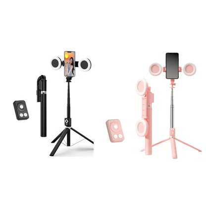 SnapPro - 6-i-1 6-i-1 Bluetooth selfie stick | Allround voor perfecte foto's | 50% KORTING