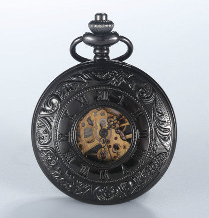 Mechanisch Zakhorloge met Spinnenwebpatroon — Bezit Tijdloze Gedurfdheid