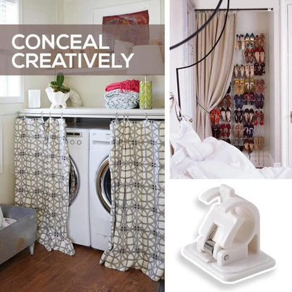 StickHook - Zelfklevende Gordijnhouders 6 stuks | 50% KORTING