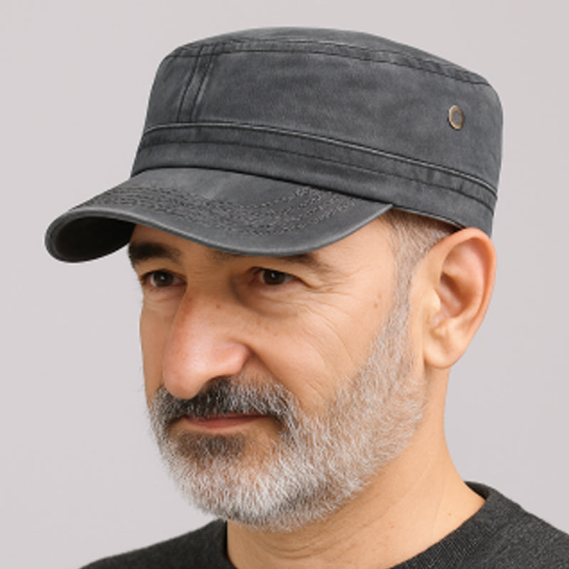Hunter — Militaire Flat Cap | 1+1 GRATIS