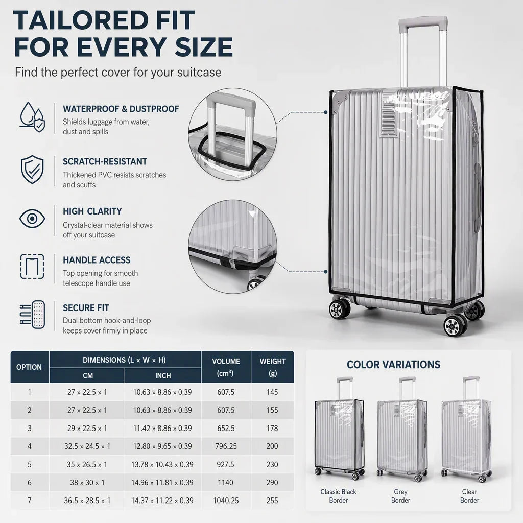 ClearGuardPro – Bescherm uw bagage, reis veilig
