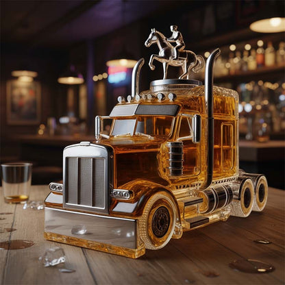 IronDrift – Truck Whiskey Karaf | 50% KORTING