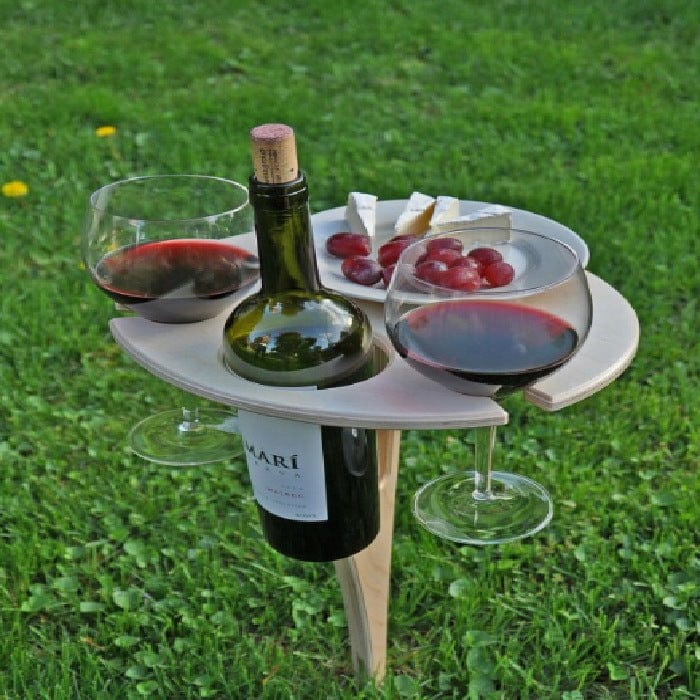 Vino ™ - opvouwbare picknicktafel met wijnhouder | 50% korting