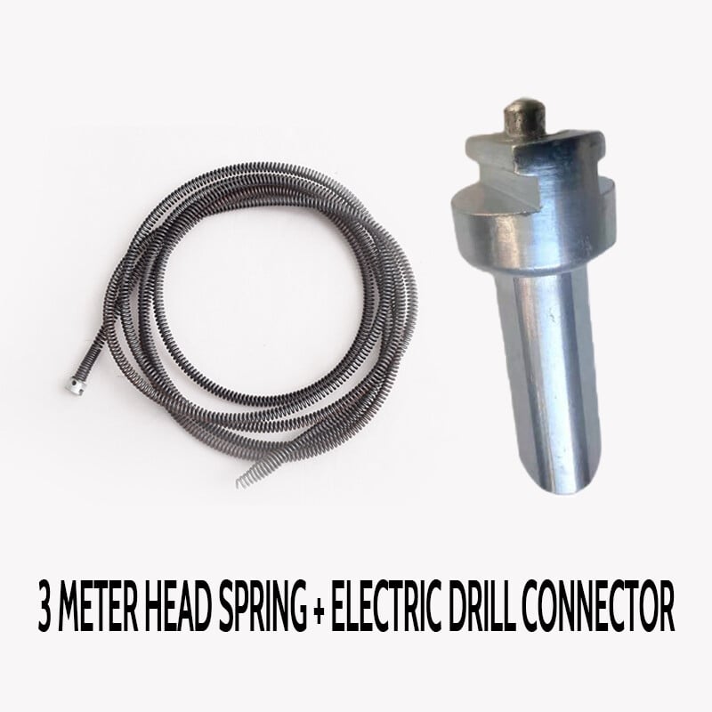 FlexiClear Pro Afvoerspiraal — Directe Reiniging, Stressvrije Doorstroming