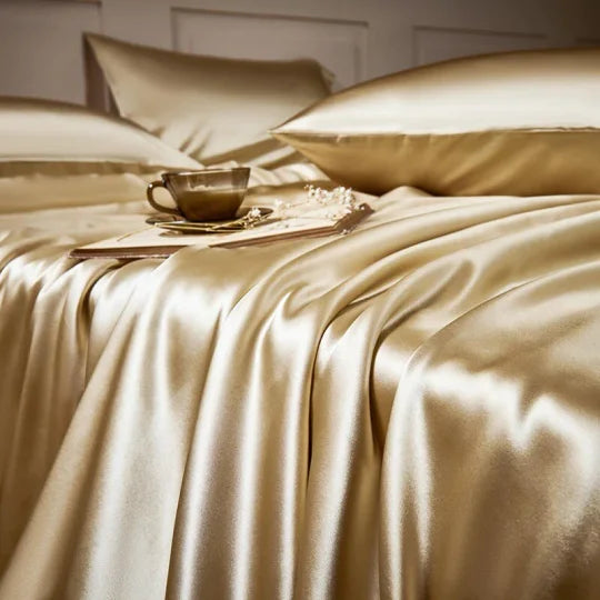 SilvaLuxe – Luxe Zijde Dekbedset  | 50% KORTING