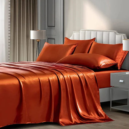 SilvaLuxe – Luxe Zijde Dekbedset  | 50% KORTING