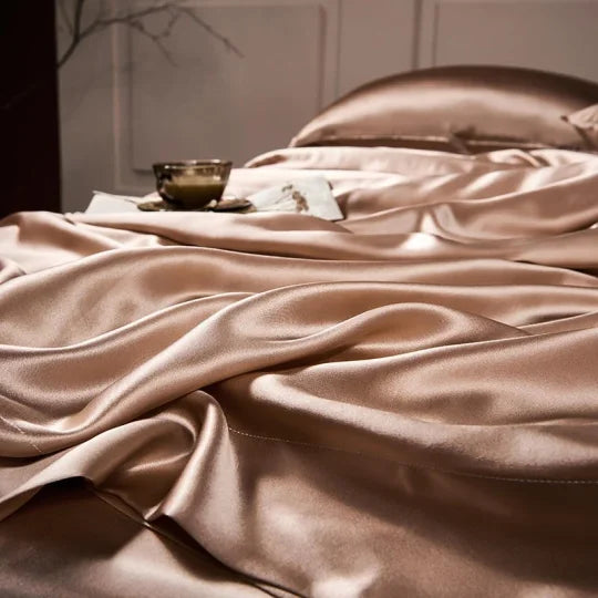 SilvaLuxe – Luxe Zijde Dekbedset  | 50% KORTING