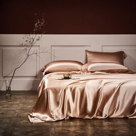 SilvaLuxe – Luxe Zijde Dekbedset  | 50% KORTING