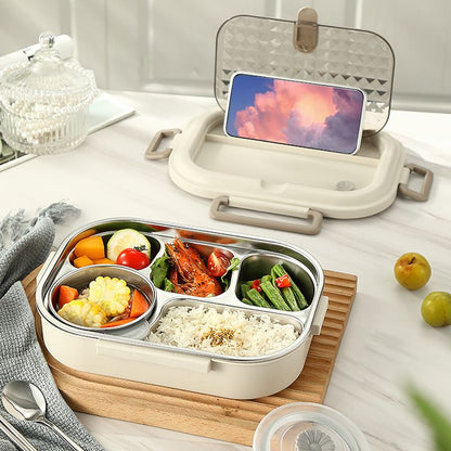 ThermoBento™ – Geïsoleerde bentobox van roestvrij staal