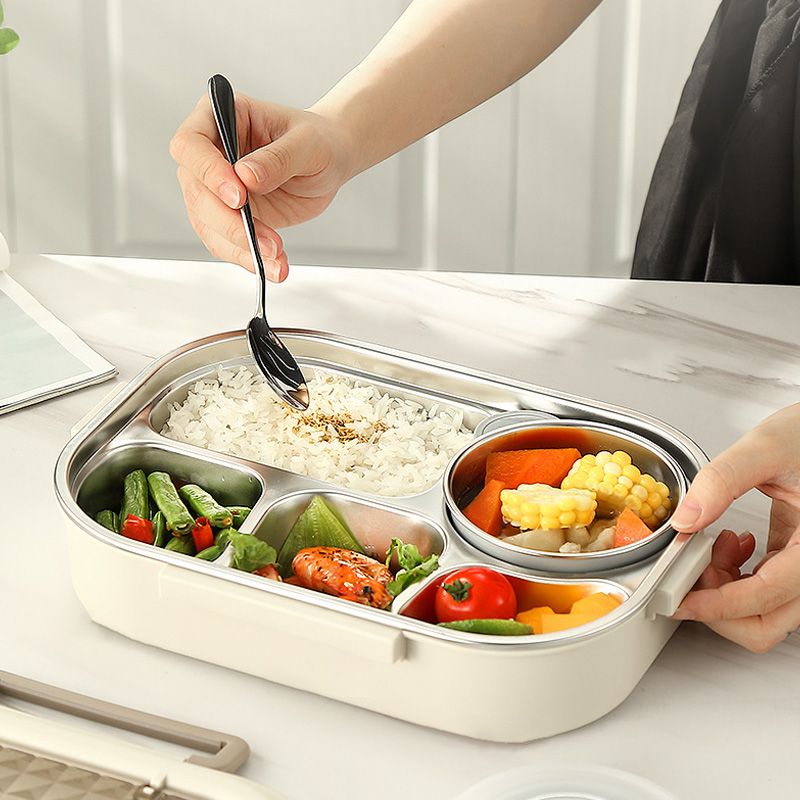 ThermoBento™ – Geïsoleerde bentobox van roestvrij staal