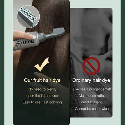 ColorFruit™ 80ml Haarkleurkam met Fruitessences | 1+1 GRATIS