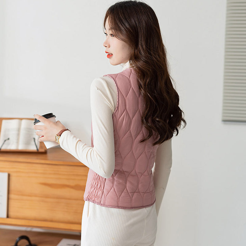CozyChic™ – Warm wollen vest voor dames
