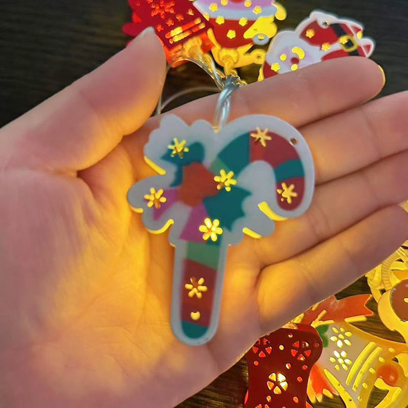 NordicGlow – Kerst LED ijzeren decoratieve lichtketting