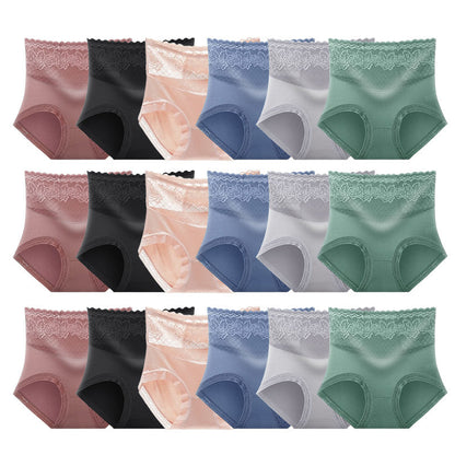 LaceComfort – Dames kanten slip met hoge taille | 1+1 GRATIS