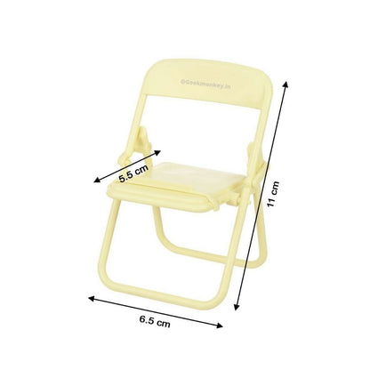 MiniSeat – Opvouwbare telefoonhouder in stoeldesign | 1+2 GRATIS