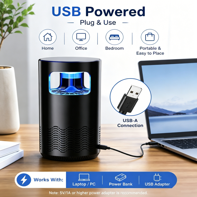 USB Muggenvanger — Slaap vanavond mugvrij