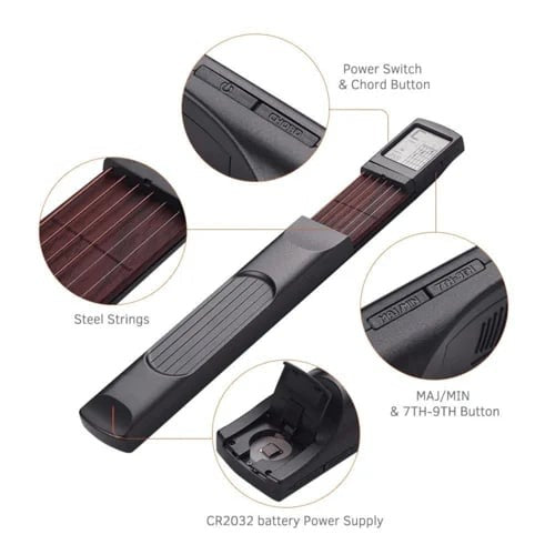 ChordMaster™ – Draagbare Gitaartrainer voor Snel Leren | 50% KORTING