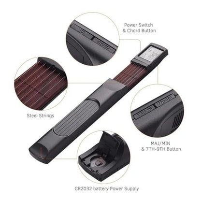 ChordMaster™ – Draagbare Gitaartrainer voor Snel Leren | 50% KORTING