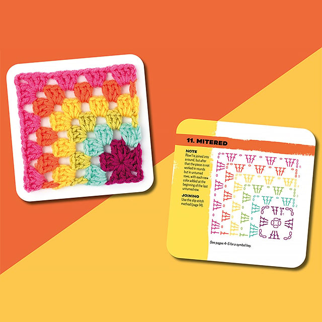 ColorCrafter - De Granny Square kaartenset | 50% KORTING