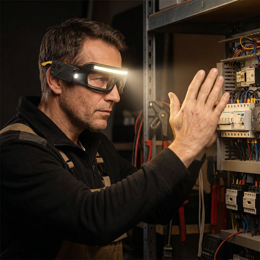 VisionBeam Bril — Vrijheid met Follow-Focus